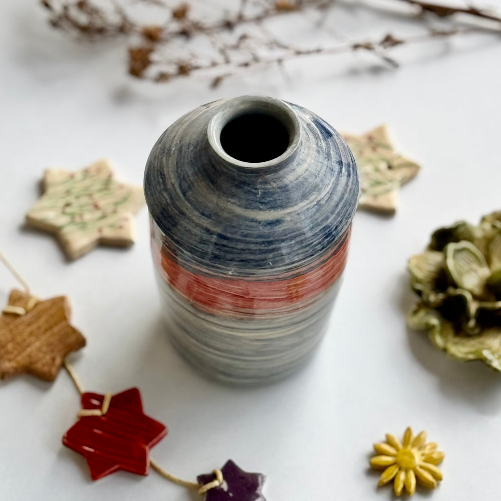 Bloom Lid Teapot, front view