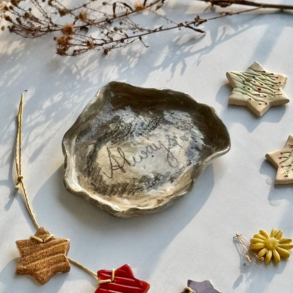 Always Trinket Dish viewed from a slight angle