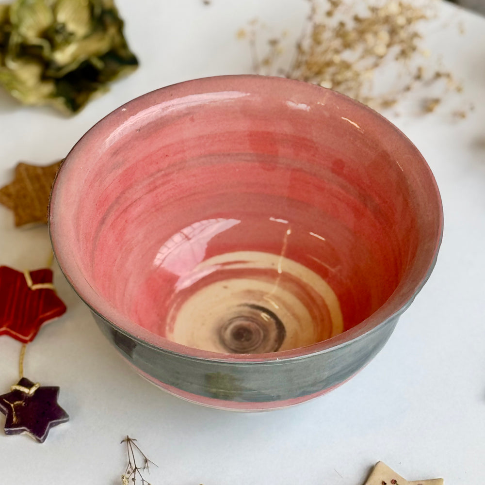 Rosewater Bowl, close interior view