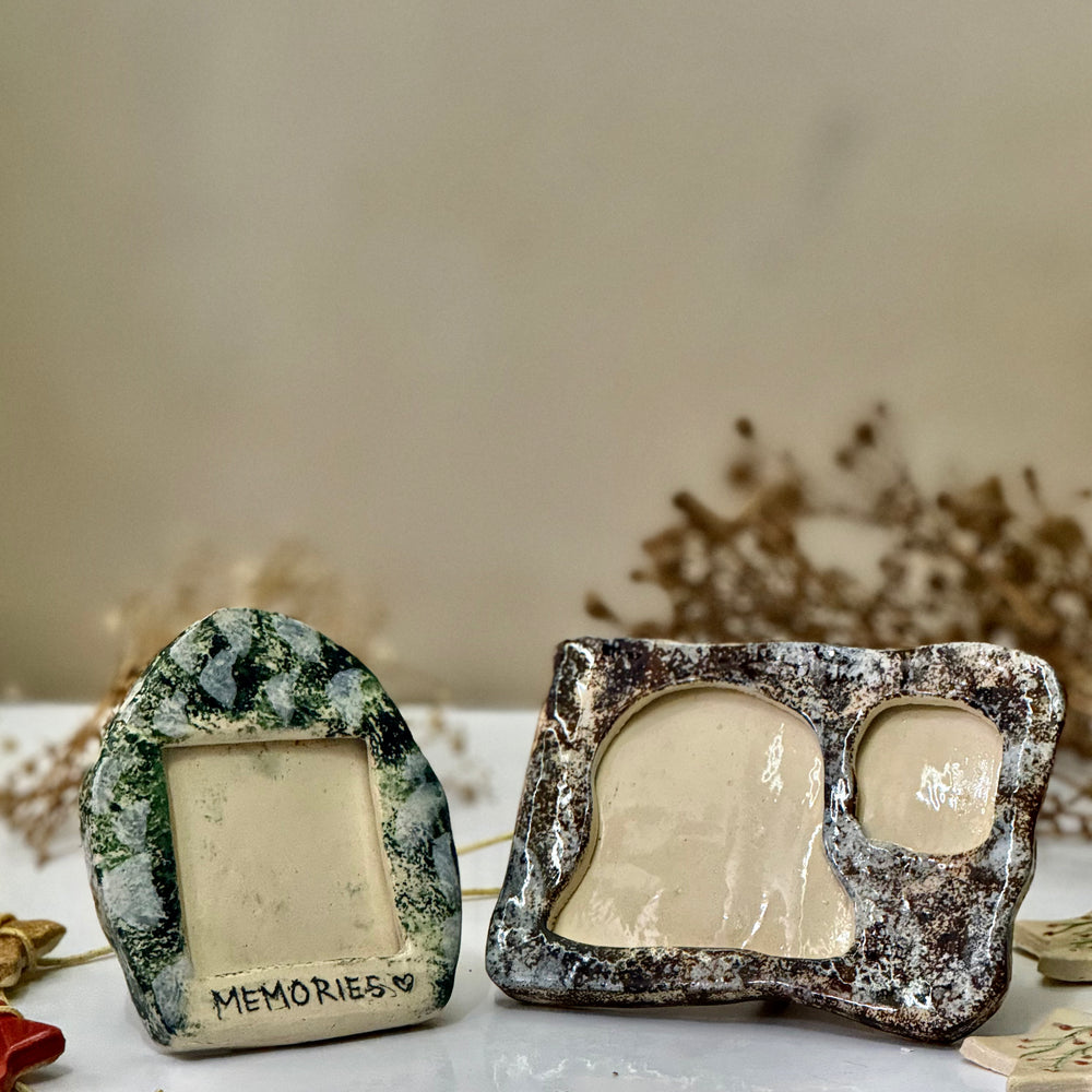 Granite Double Frame shown together with another frame