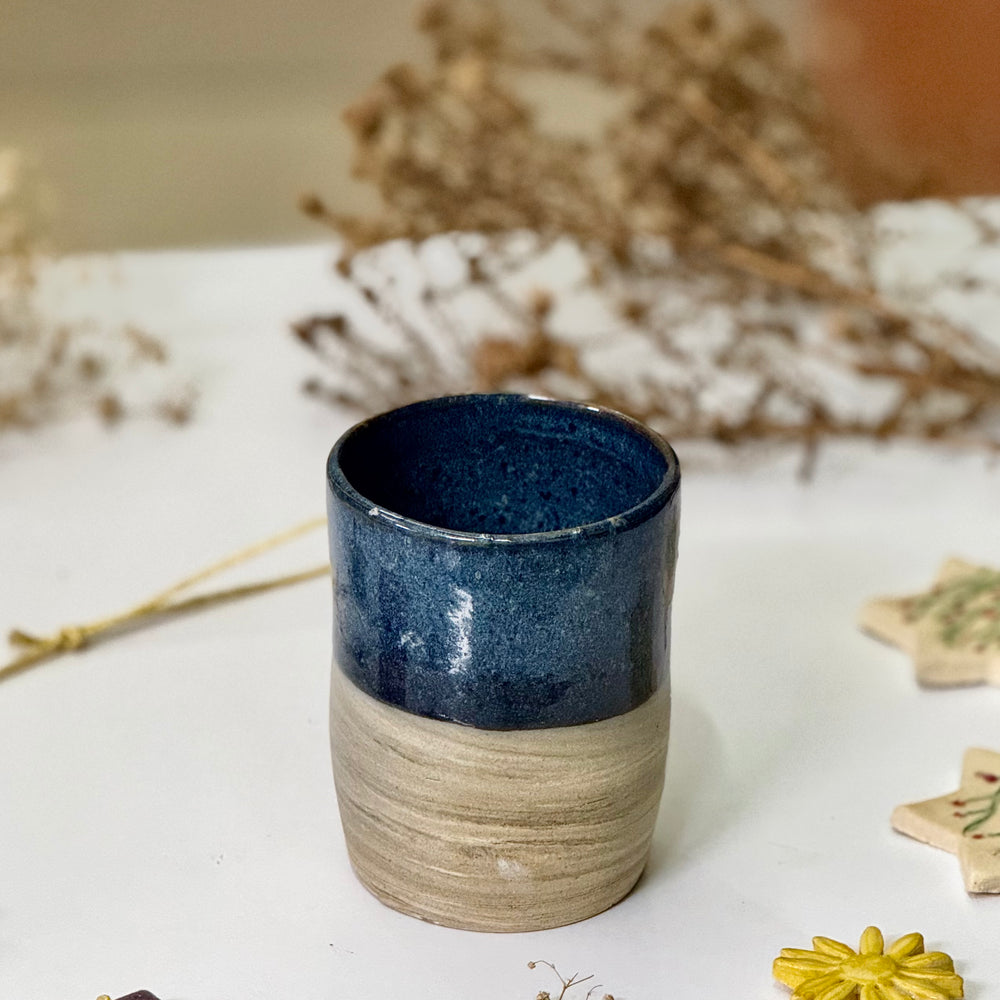 Deep Tide Vase viewed from a slight angle