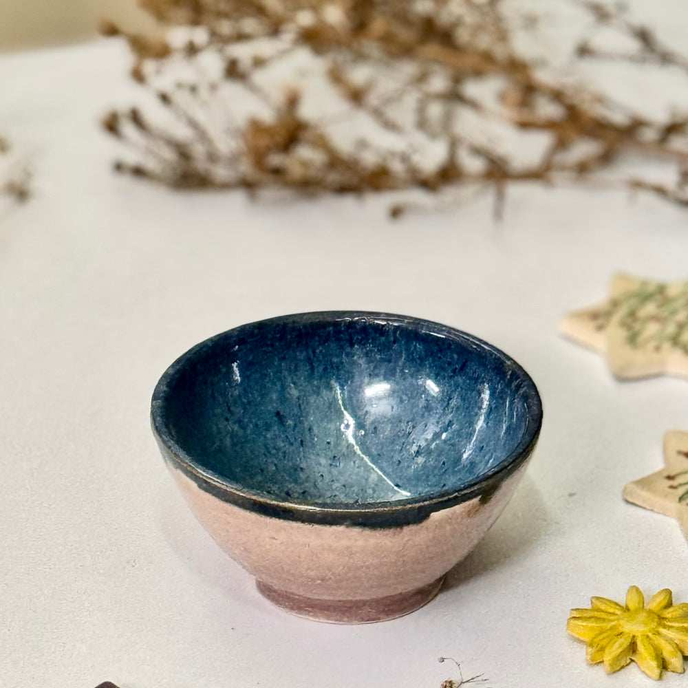 Dawn Glaze Bowl viewed from a slight angle